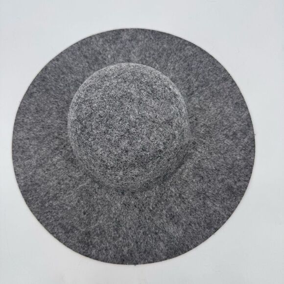 Felt Floppy Hat Elegant Classic Gray Women's - Picture 2 of 5